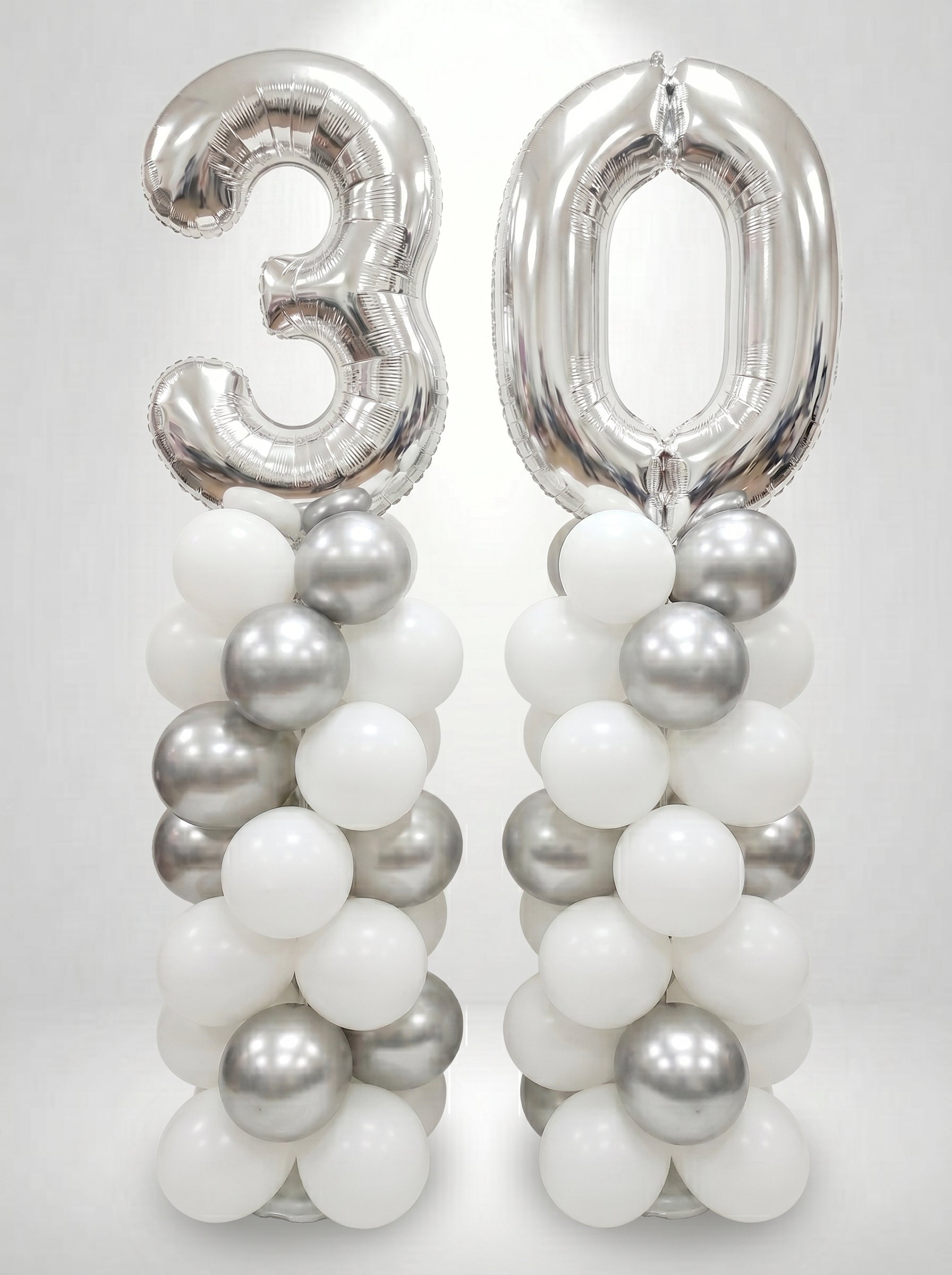 Number Balloon Towers