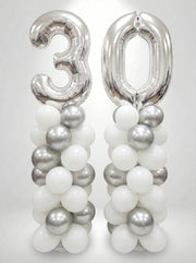 Number Balloon Towers