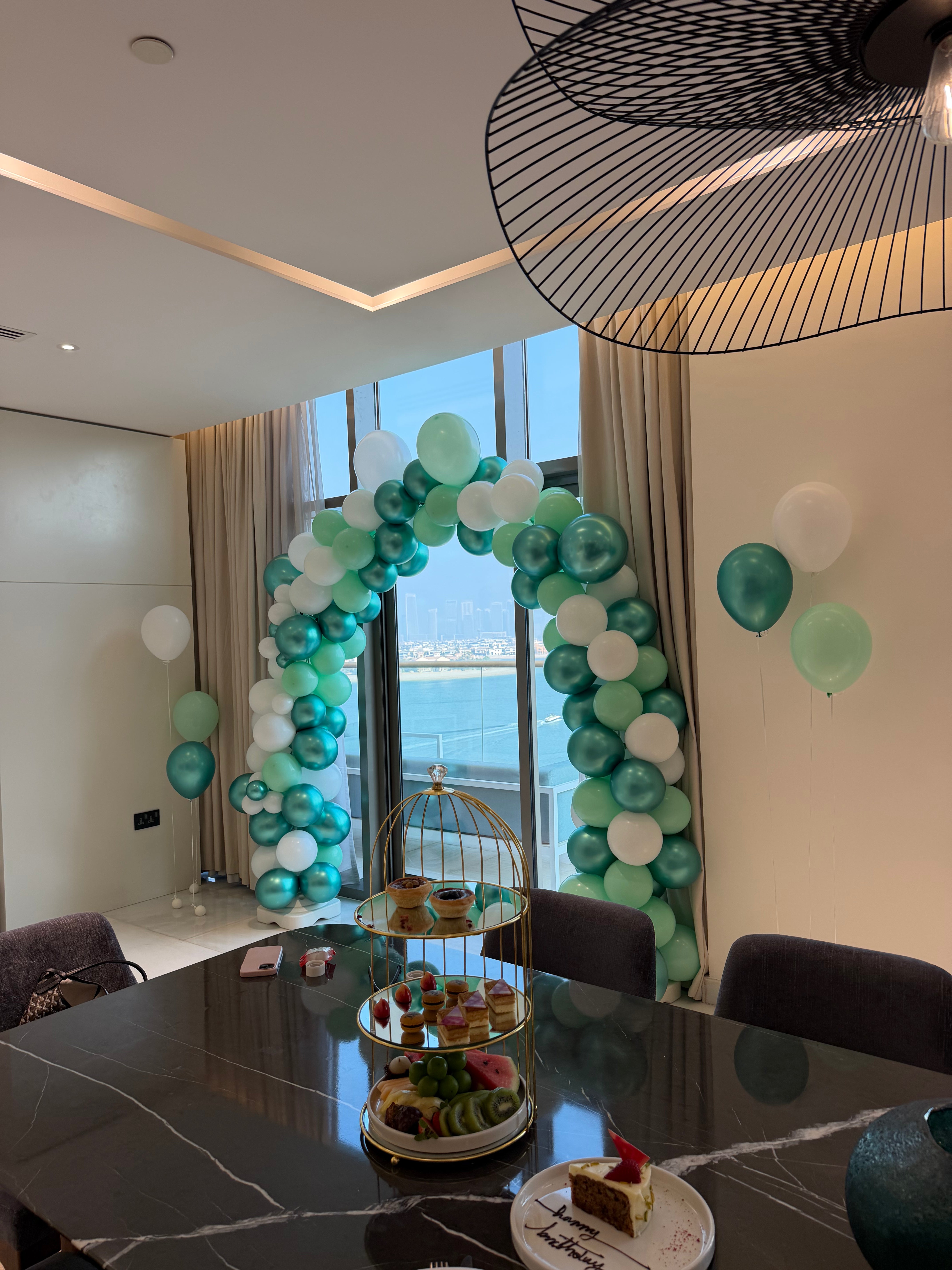 Birthday Balloon Garland