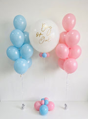 Gender Reveal Balloon Display | Pink & Blue