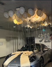 Luxury Car Reveal with Ribbon