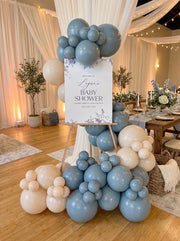 Baby Shower Welcome Sign & Balloon Display